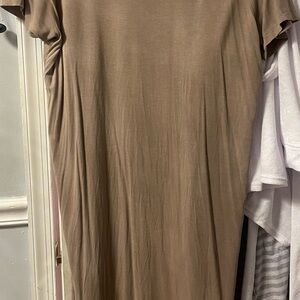 H&M Tan Maxi Dress